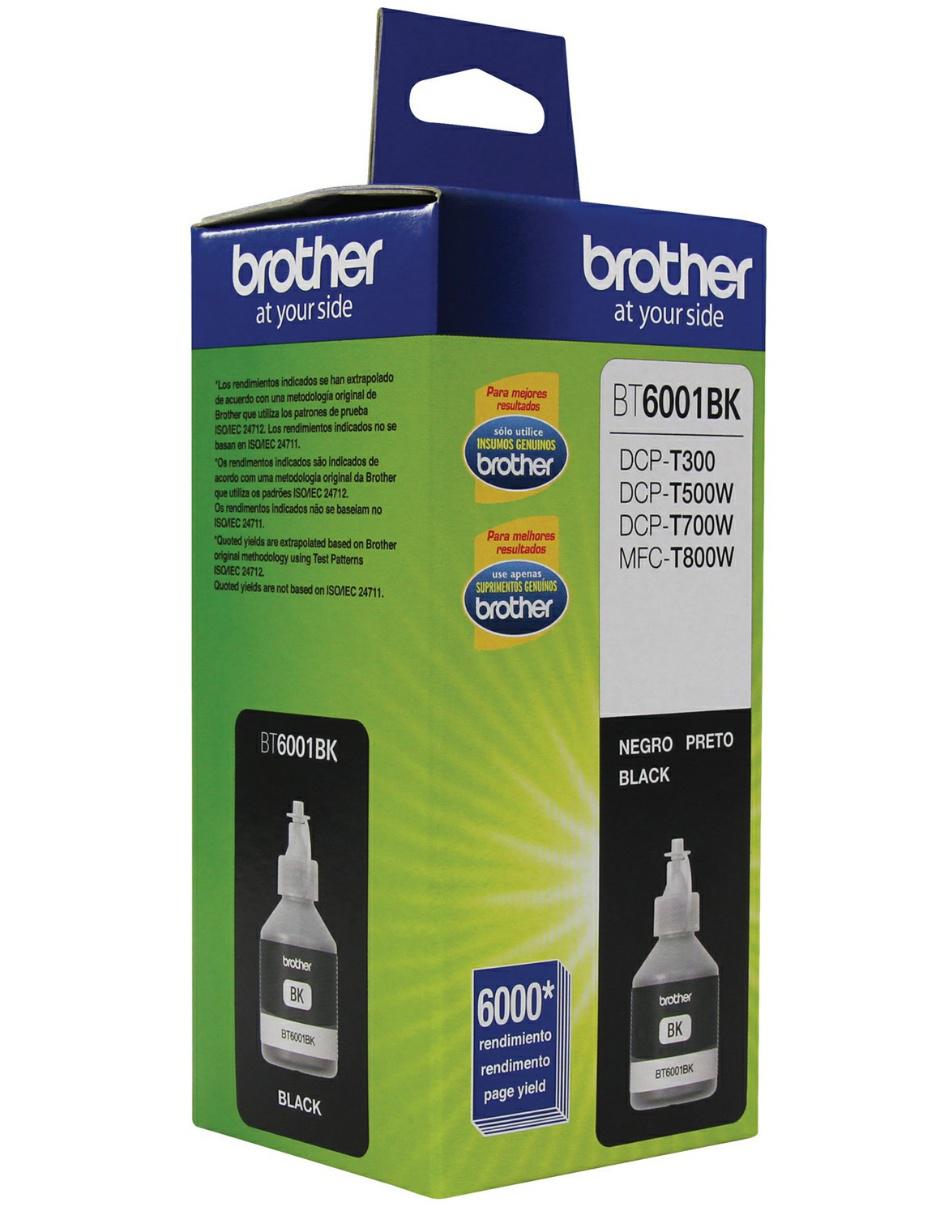 Botella de Tinta BT6001BK negra 4