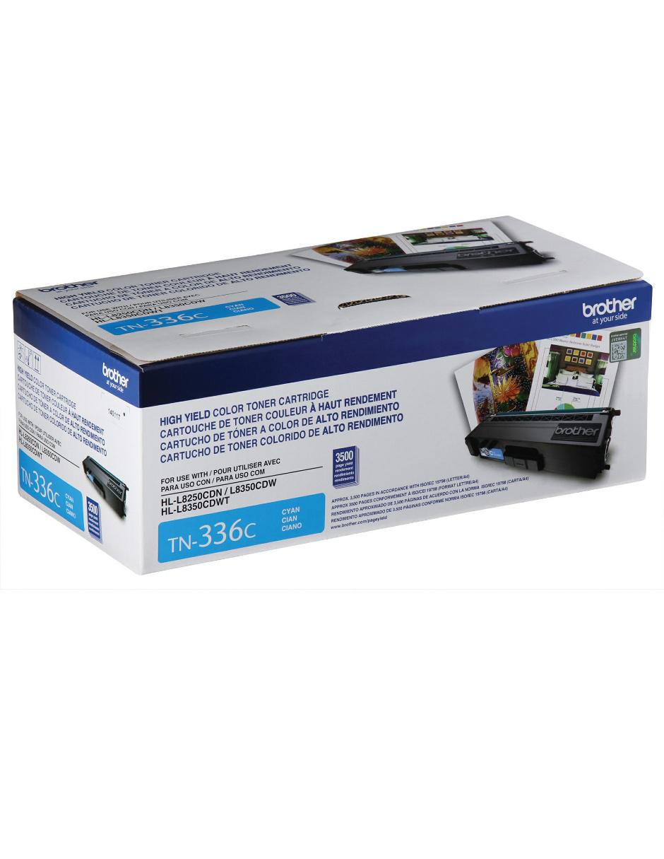 Tóner TN336C azul 6