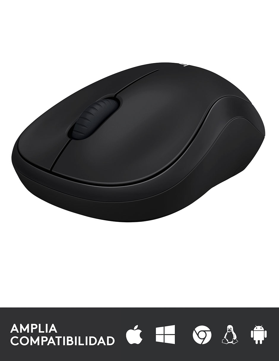 Mouse/mouse gamer inalámbrica m185 gris 910-002225 10