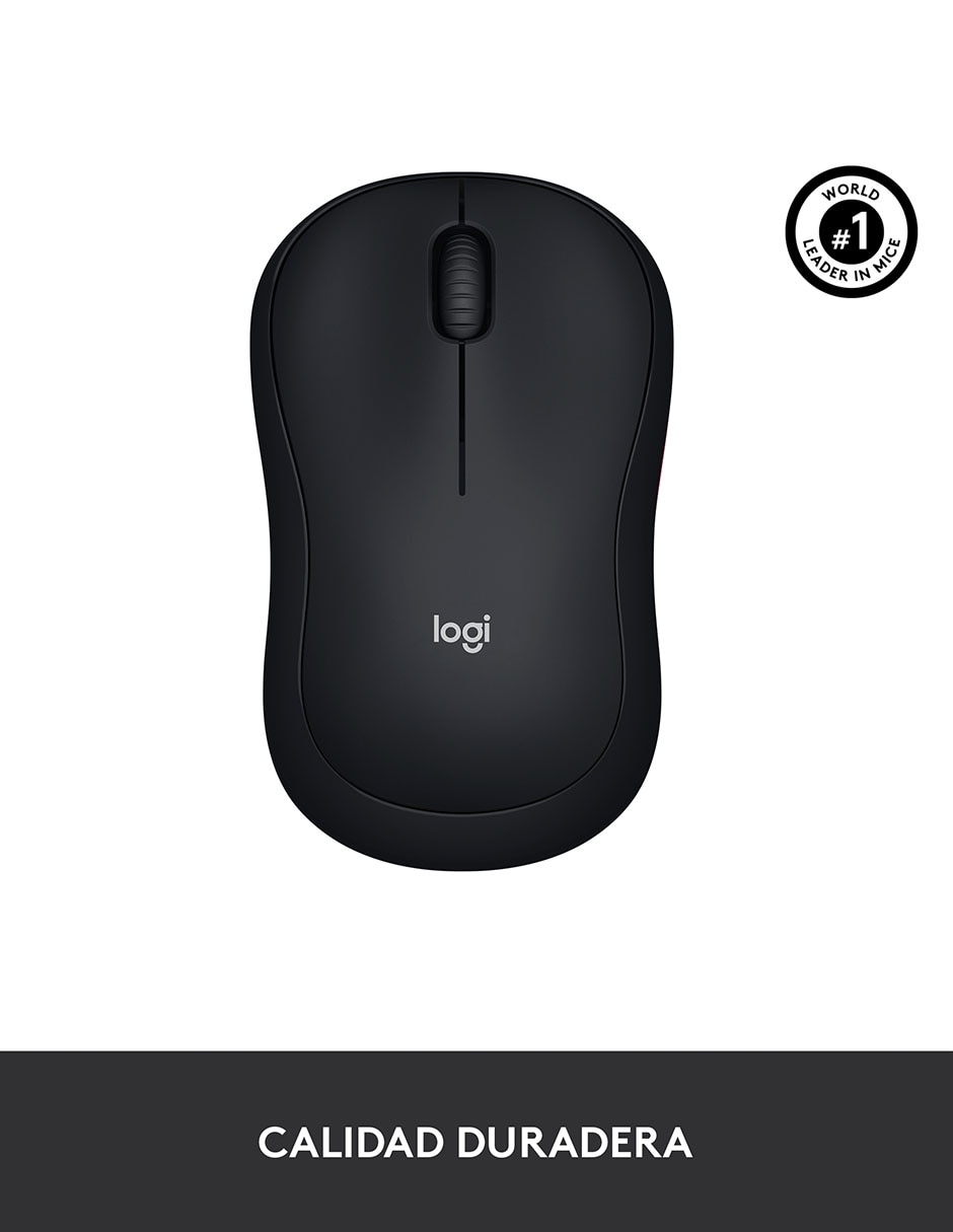 Mouse/mouse gamer inalámbrica m185 gris 910-002225 12