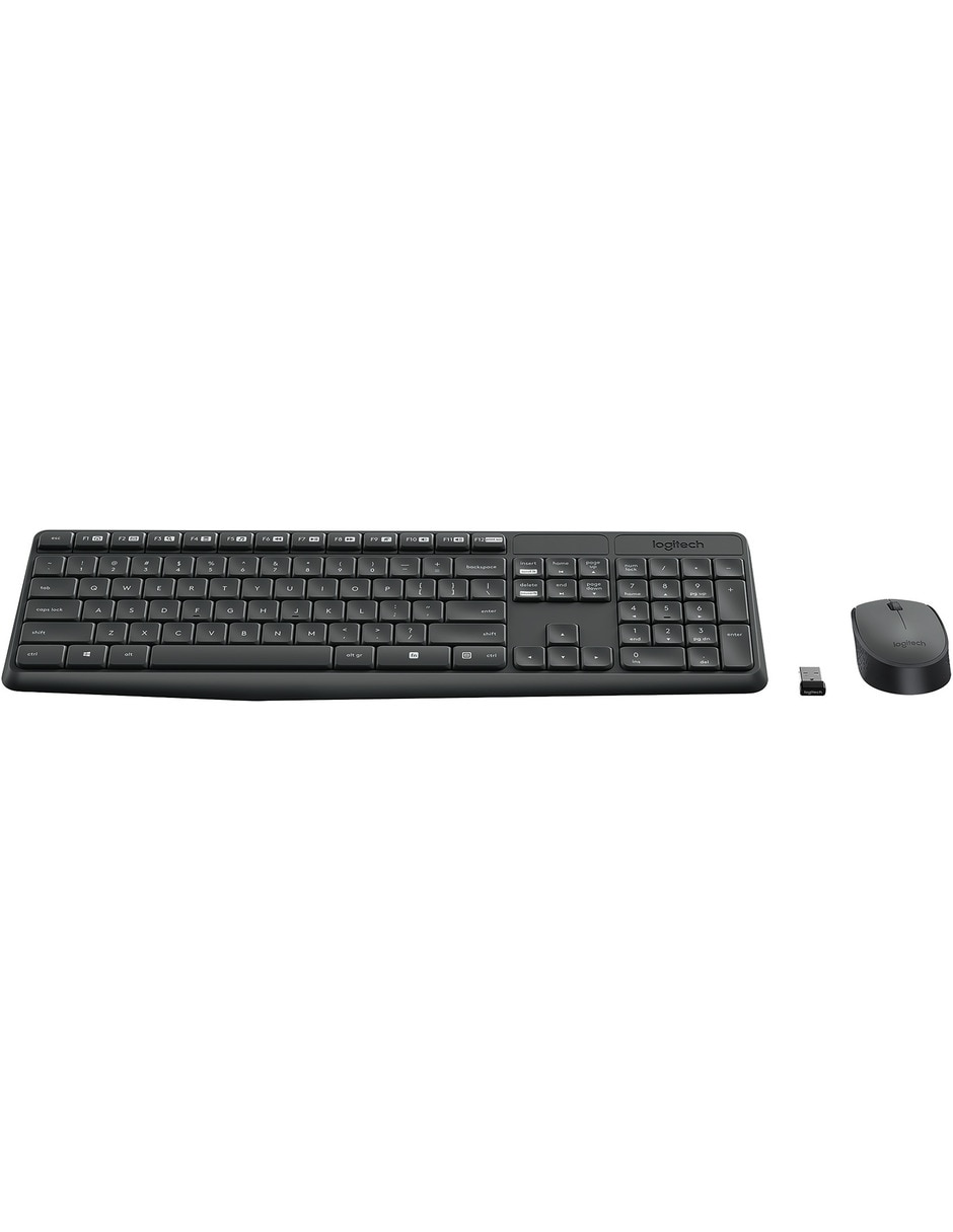 Mouse y teclado Mk235 8