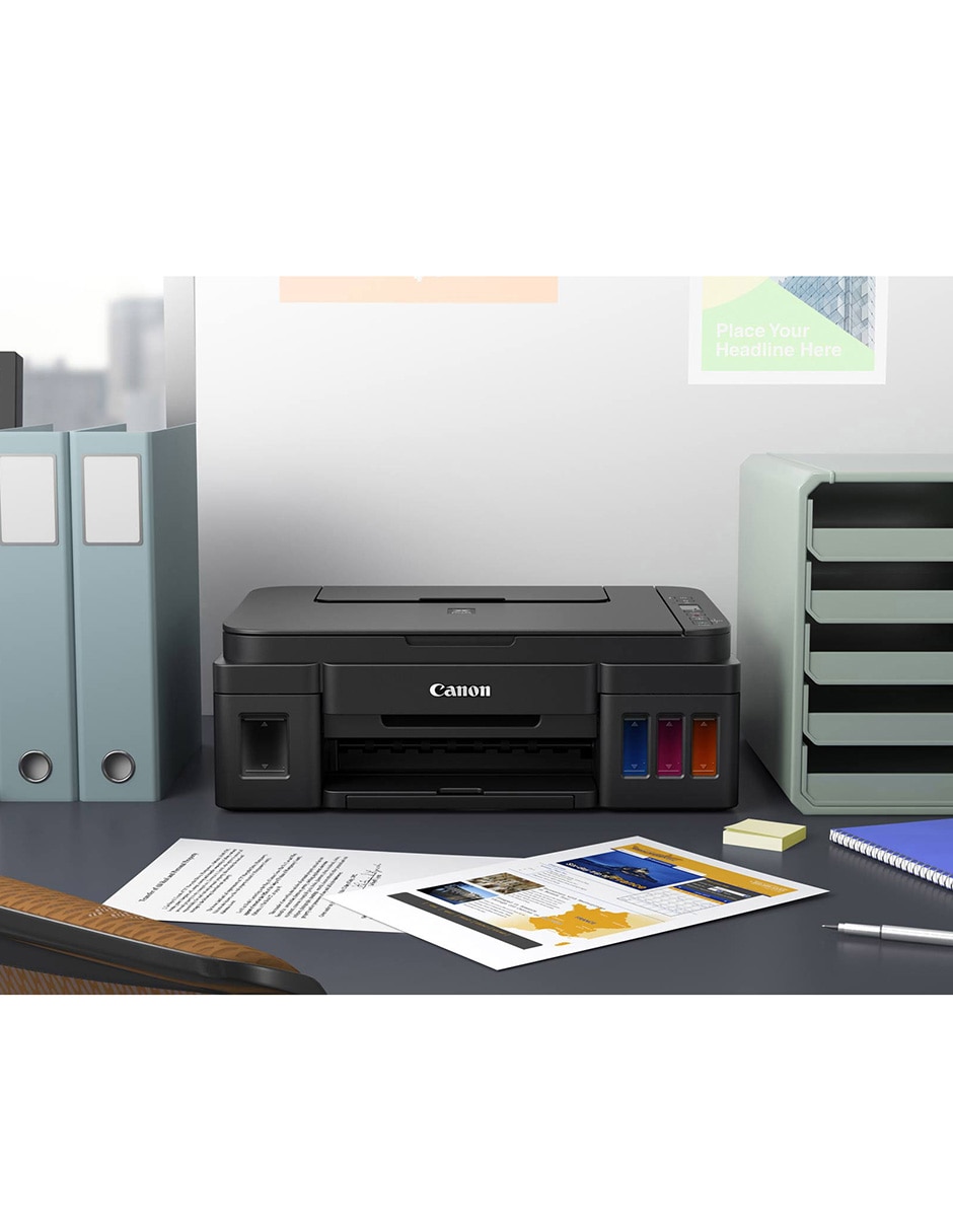 Multifuncional PIXMA G2110 de tinta continua inalámbrica a color 10