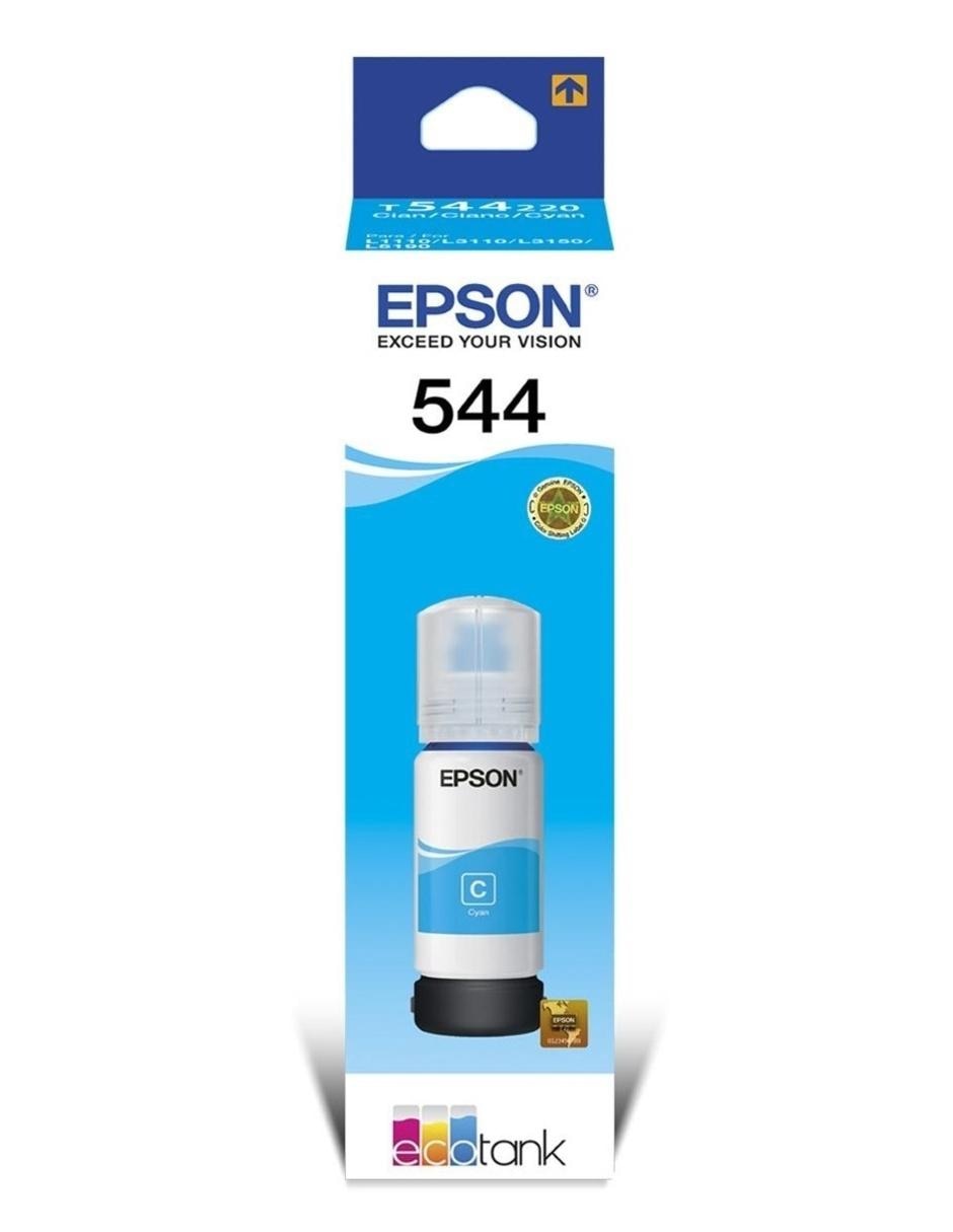 Botella de Tinta Epson 544 cyan en Liverpool