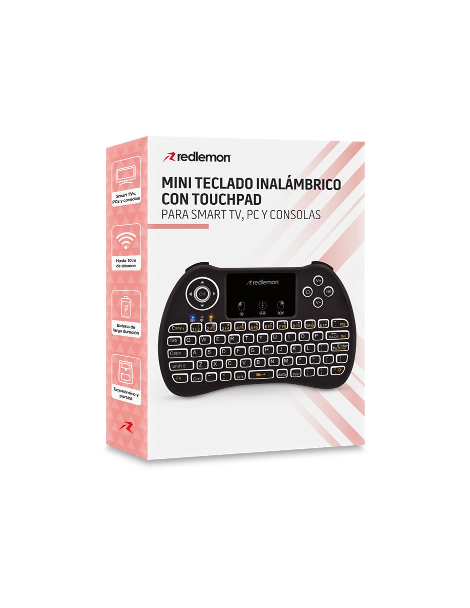 Teclado inalámbrico Mini Con Touchpad 9
