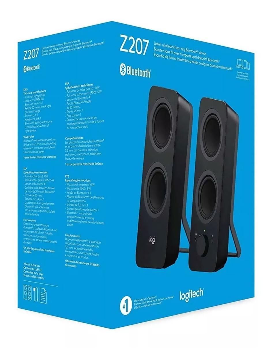 Bocinas Z207 Bluetooth Negra 2