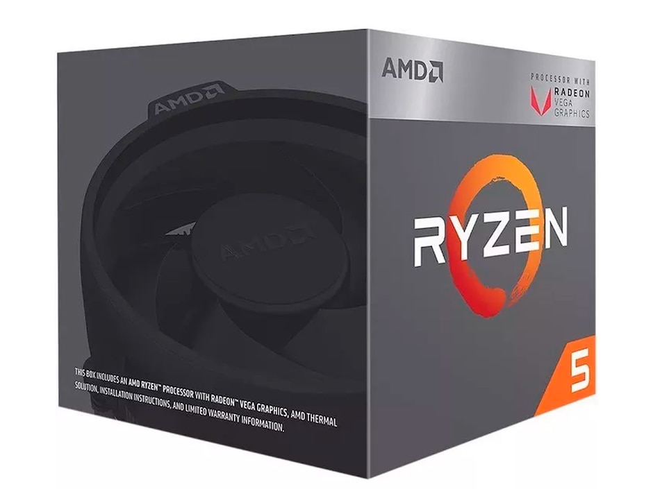 Procesador Ryzen 5 2400G 3.6 GHz Am4 6MB Radeon Rx Vega 11 2