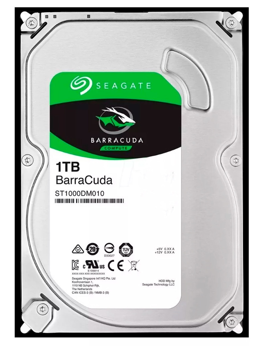 Disco Duro 1 TB Nuevo Barracuda 3.5 Sata3 7200Rpm St1000Dm010 2