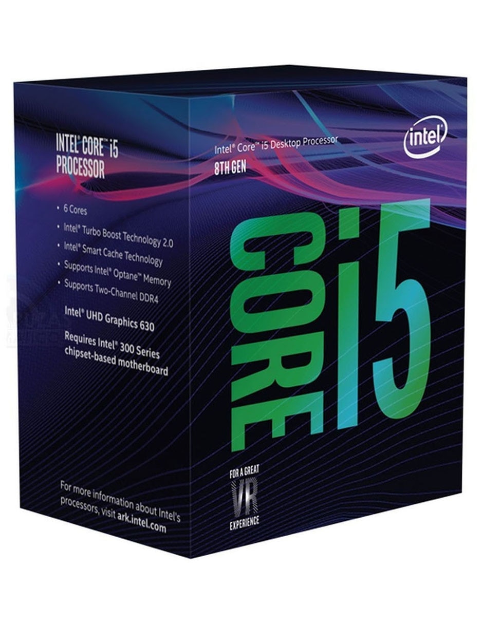 Procesador Core I5 8400 2.8 GHz 1151 9 MB Procesador Core I5 8400 2.8 GHz 1151 9 MB