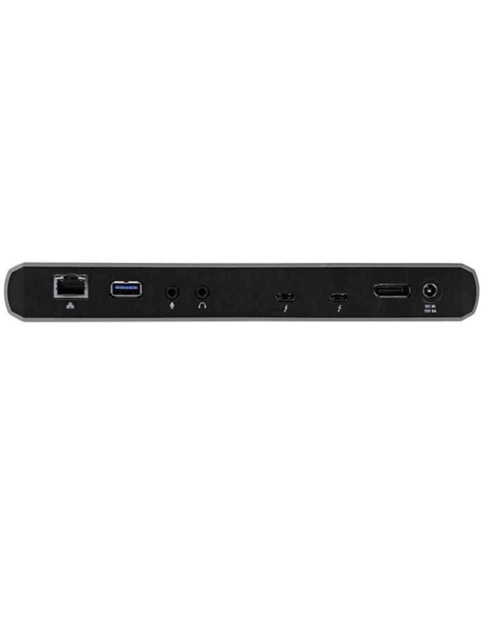 Docking Station Thunderbolt 3 con Salidas Dobles de Video 4K para Laptops Replicador de Puertos 5K Startech.com 2