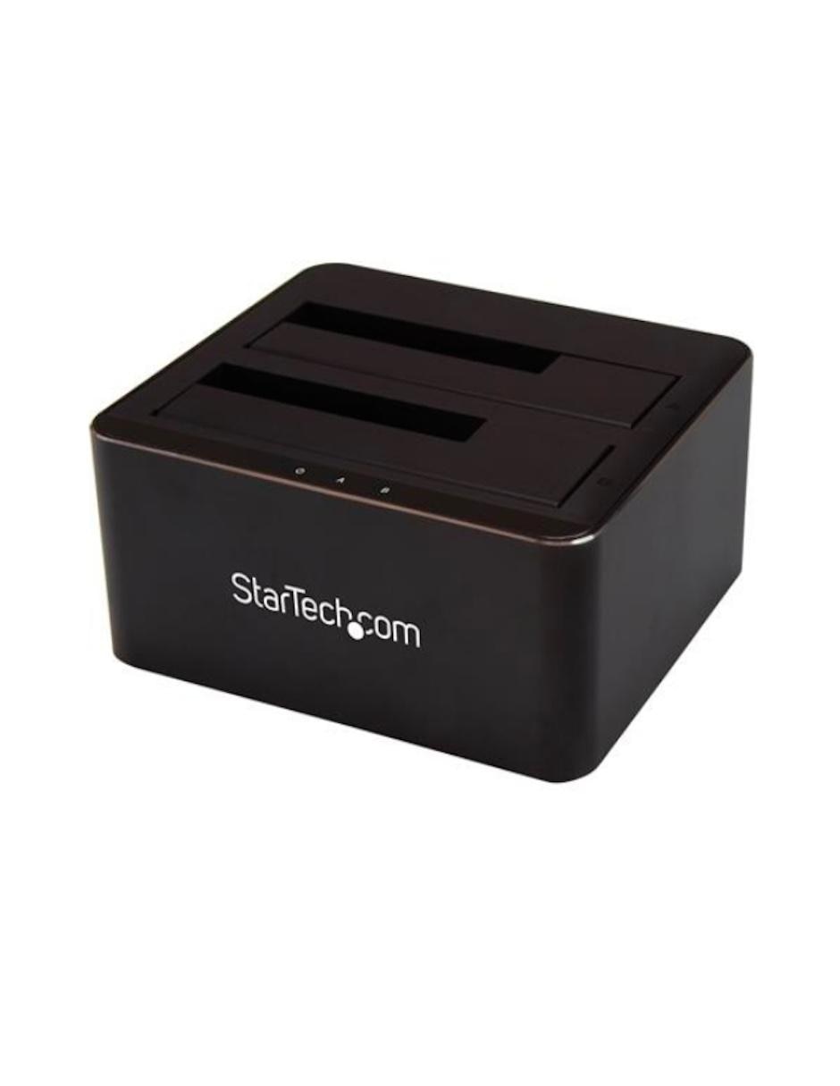 Docking Station USB 3.0 de 2 Bahías SATA de 2.5 o 3.5 pulgadas para SSD o Disco Duro Base de Conexión para Unidades de Disco Startech.com Docking Station USB 3.0 de 2 Bahías SATA de 2.5 o 3.5 pulgadas para SSD o Disco Duro Base de Conexión para Unidades de Disco Startech.com