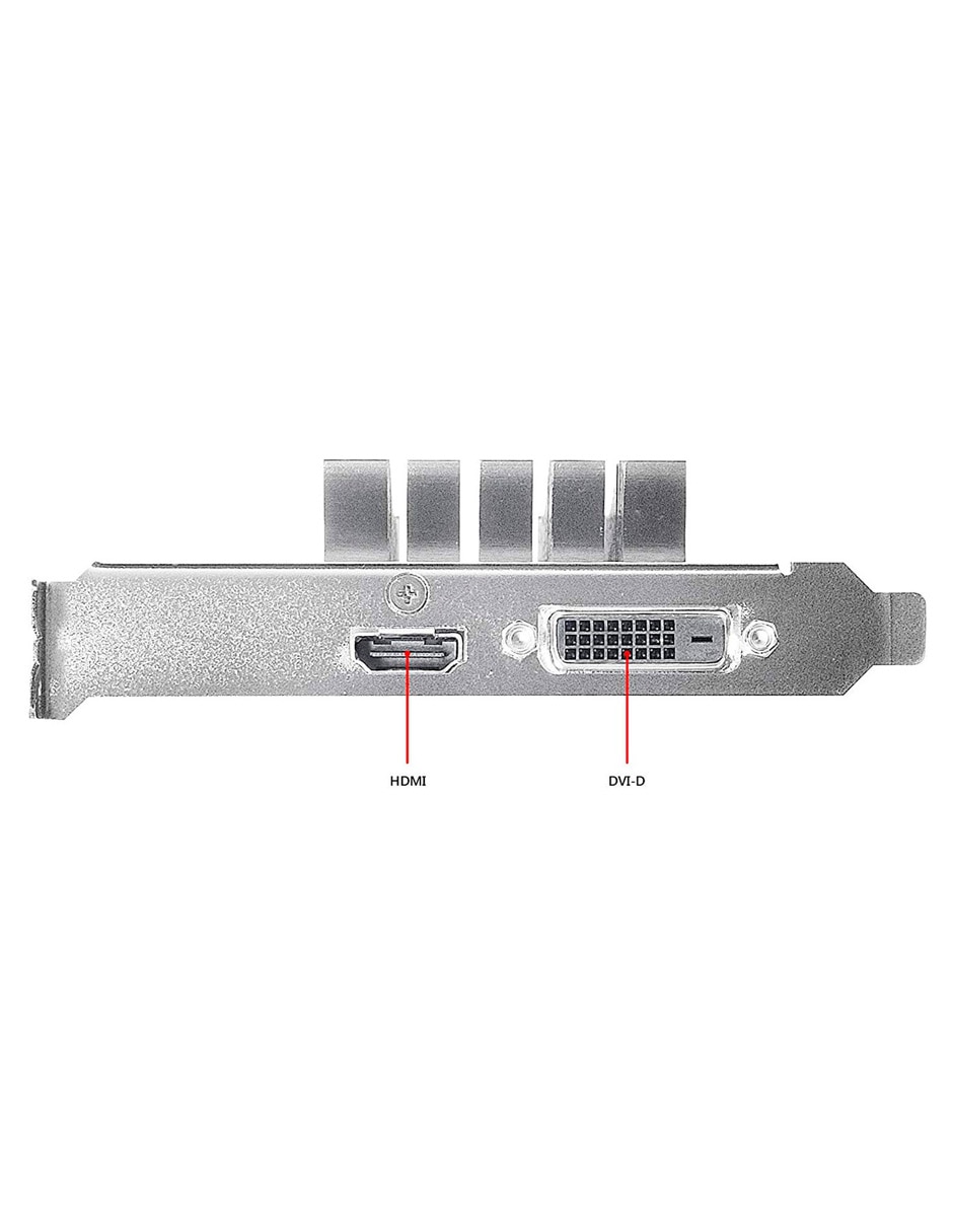 Tarjeta de video NVIDIA GeForce GT 1030 2Gb Ddr5 Hdmi Dvi 4