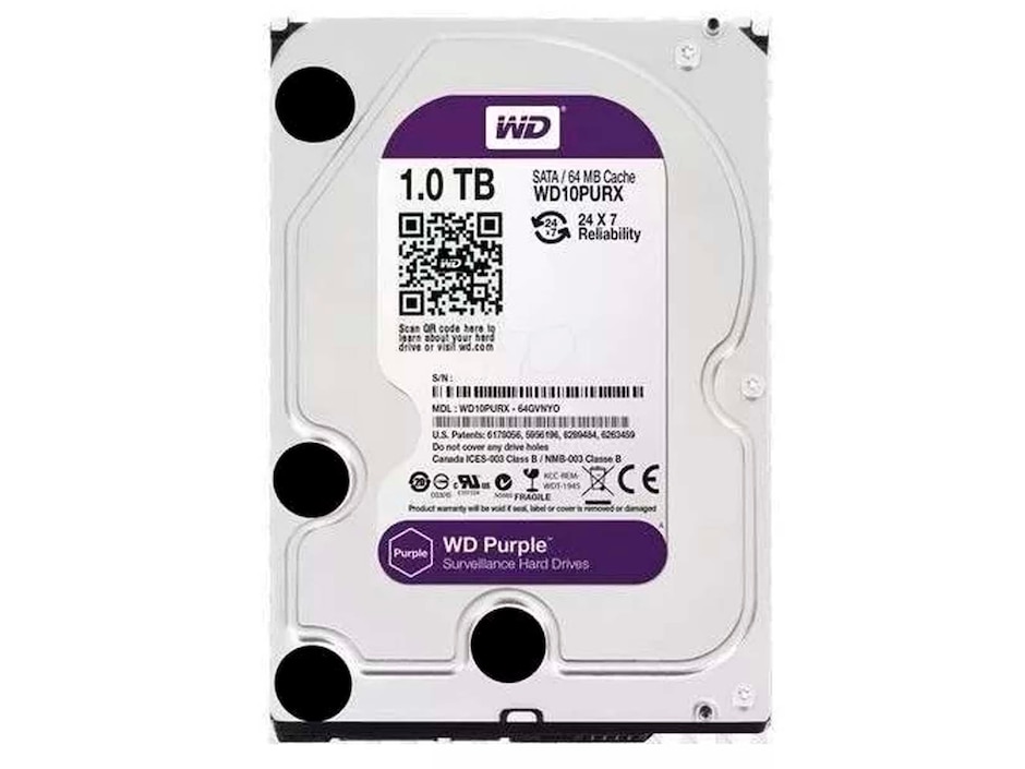 Disco Duro 1 TB Nuevo 3.5 Sata Purple 3