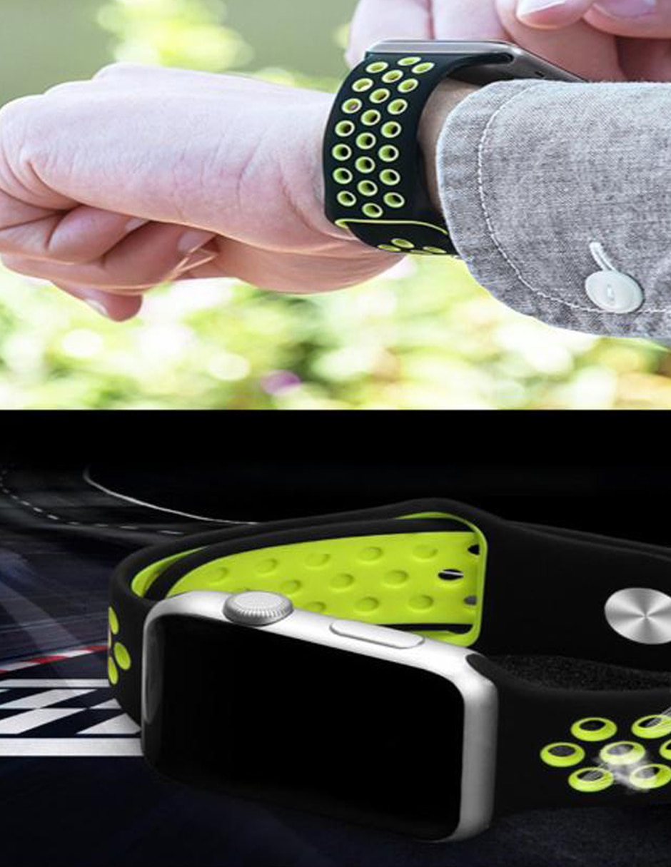 Correa Extensible Apple Watch Sport con Orificios 38mm 40mm 10