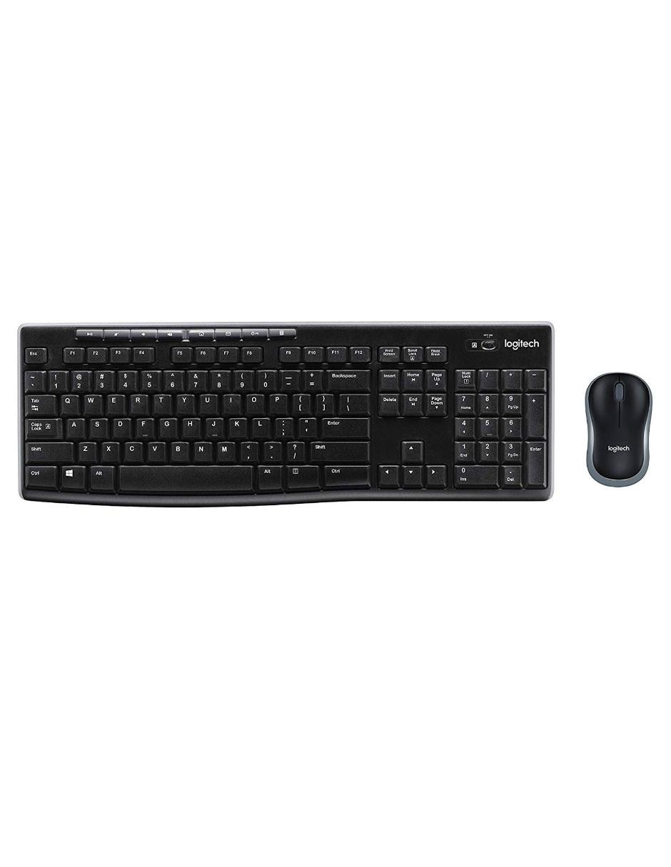 Set 2 en 1 MK270 Teclado y Mouse Inalámbrico 3
