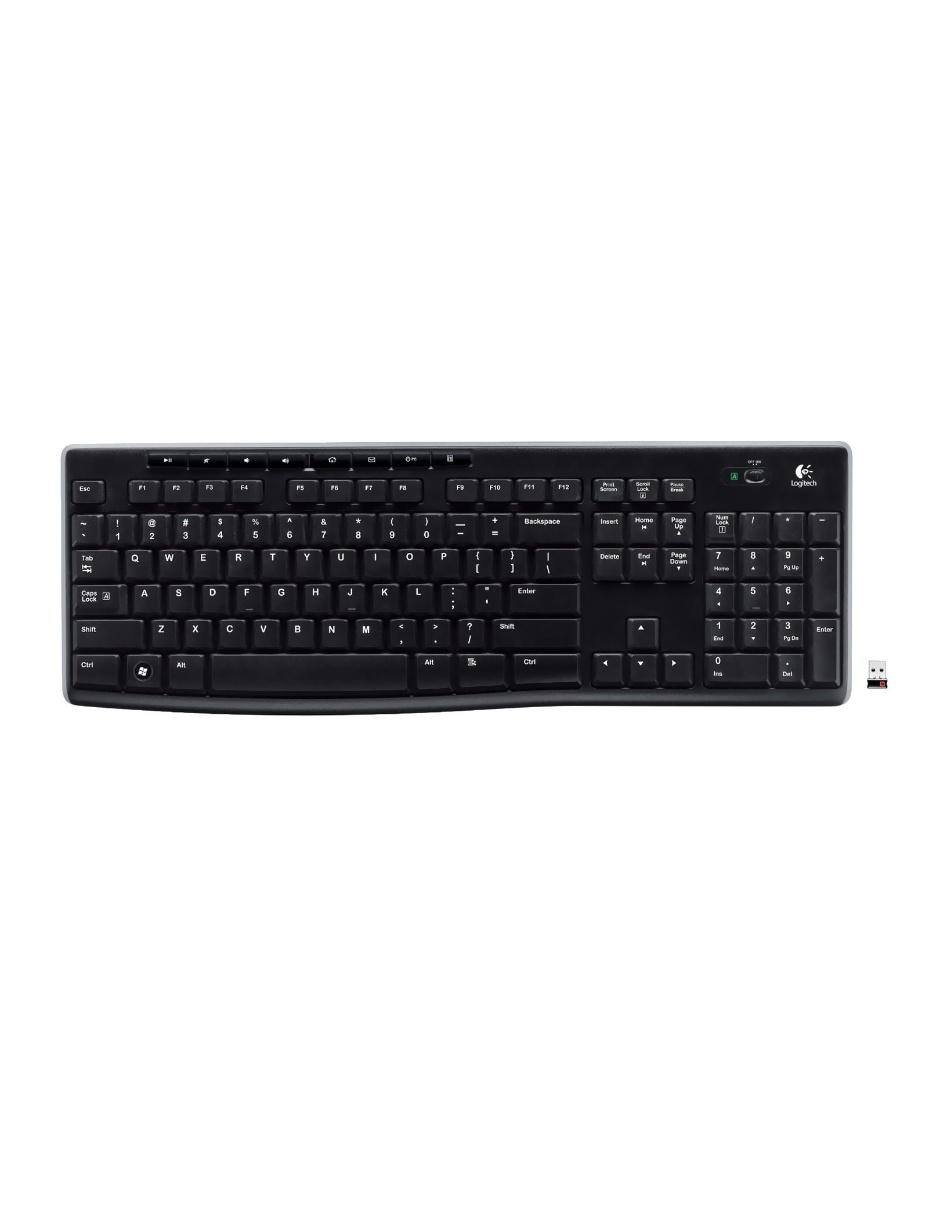 Teclado inalámbrico Mk270