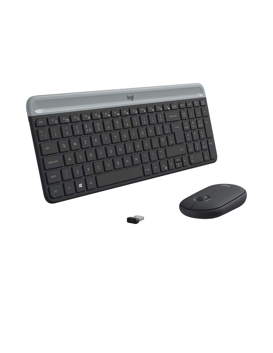 Teclado conexión inalámbrica Mk470 2