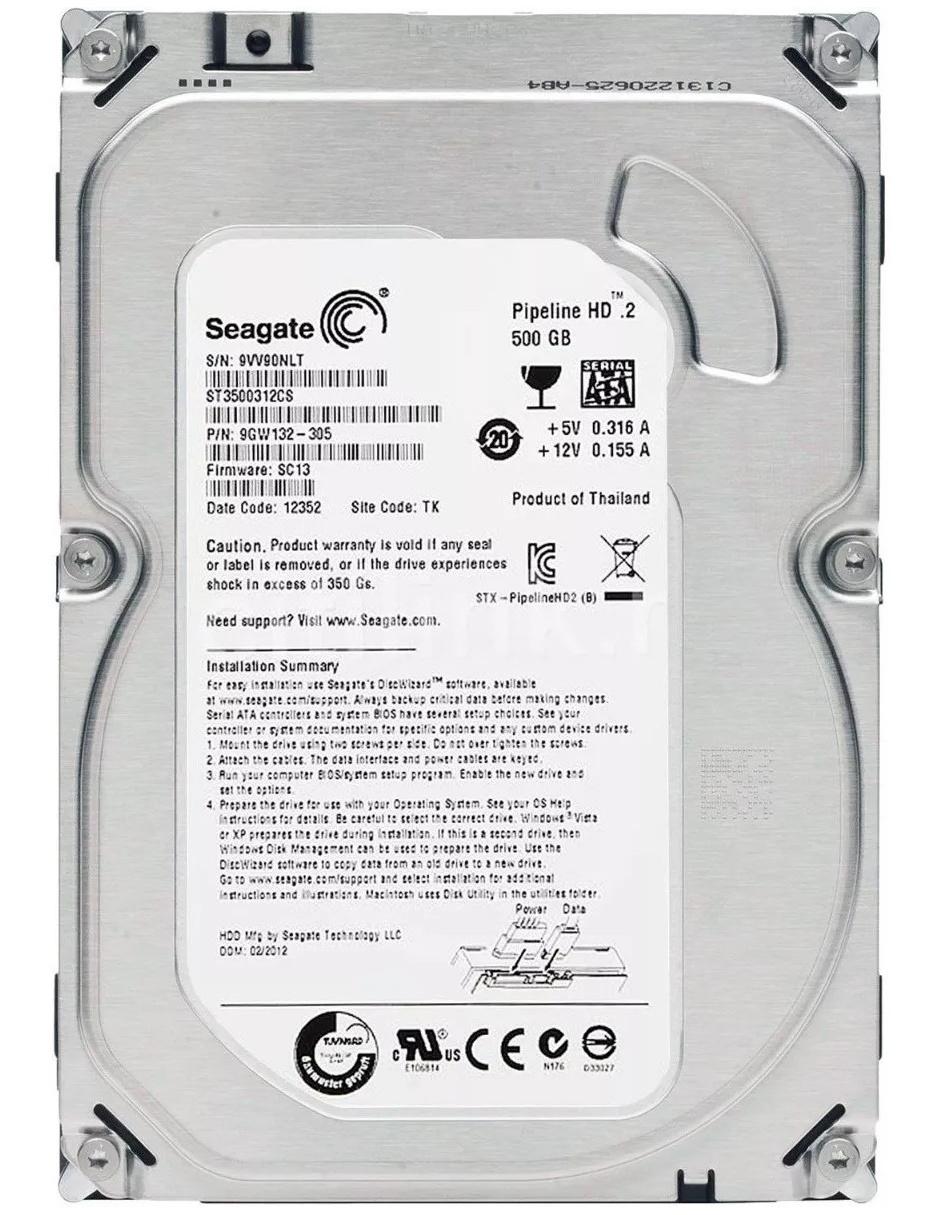 Disco duro externo Seagate capacidad 500 GB