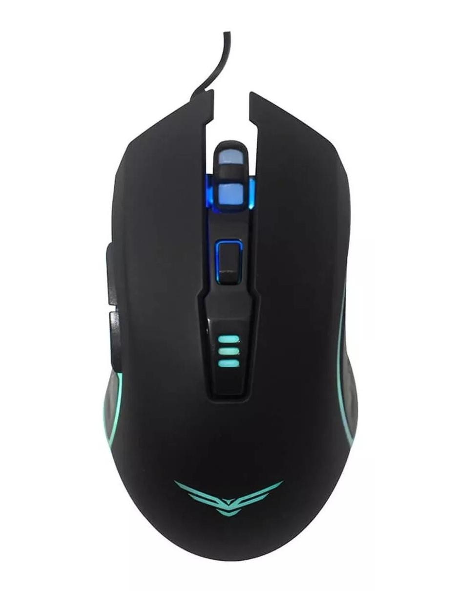 Mouse Gamer Horus USB 3200dpi RGB negro NA-0937 Mouse Gamer Horus USB 3200dpi RGB negro NA-0937