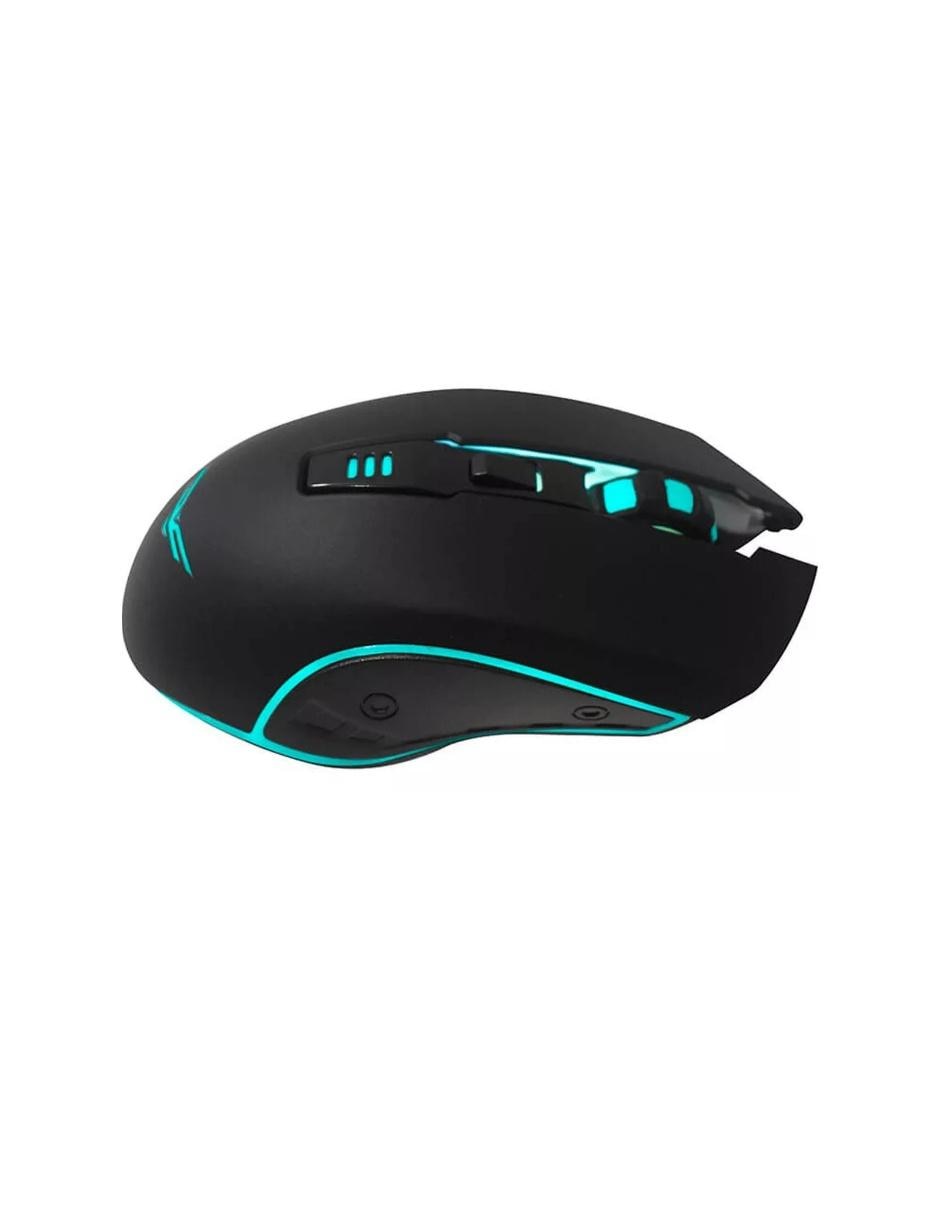 Mouse Gamer Horus USB 3200dpi RGB negro NA-0937 4