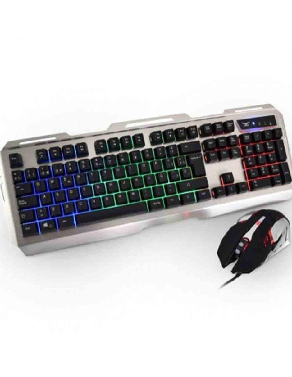 Kit 2 en 1 Teclado y Mouse Naceb Cyborg Gamer 3200 DPI NA-0911 4