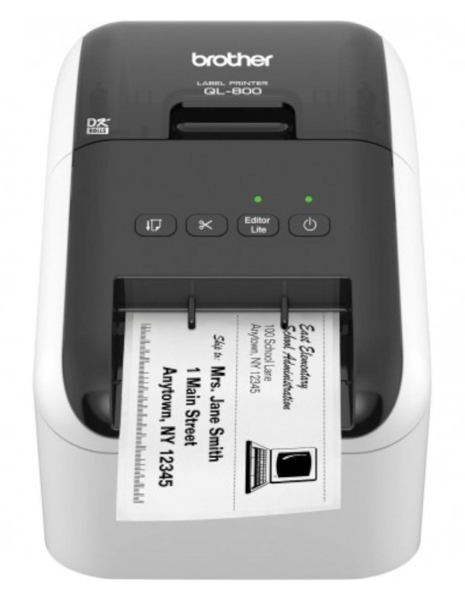 Impresora Térmica Brother QL-800 de alámbrica monocromática