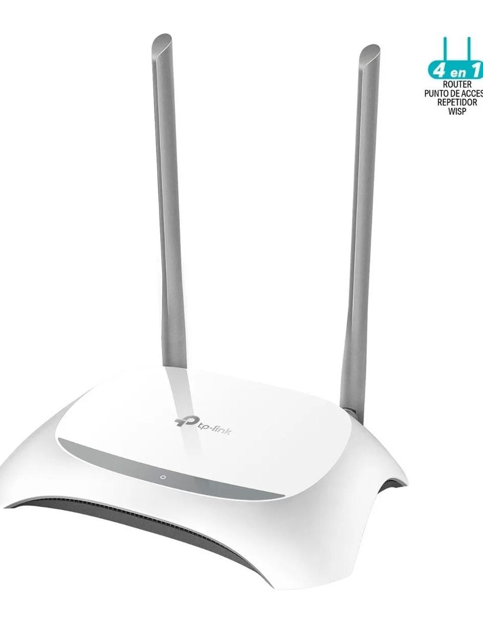 Router Inalámbrico TP-Link TL-WR840N N300 2.4GHz 802.11n 300Mbps 2