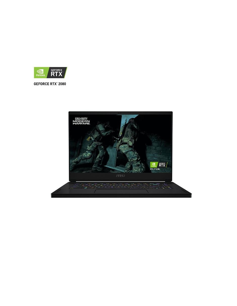 Laptop Gamer Modelo GS66 Stealth 10SGS-069MX, NVIDIA GeForce RTX 2080, Intel Core i7, 32 GB RAM, 1 TB SSD, 15.6 pulgadas 1