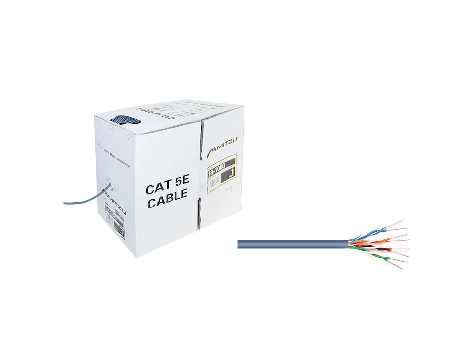 Cable para Red Cat 5e UTP 18-1000
