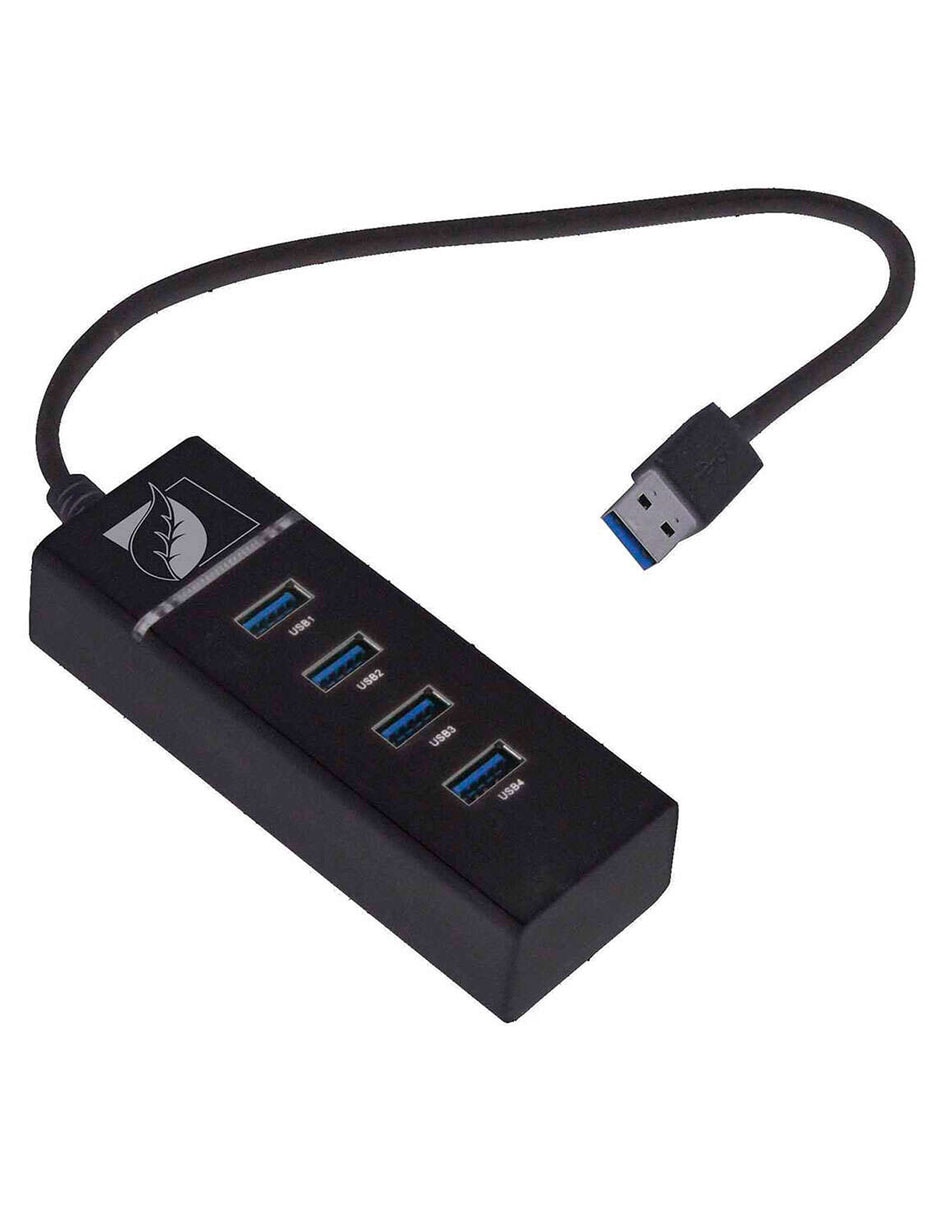 Mini Hub 3.0 con 4 puertos USB con LED 18-3510 4