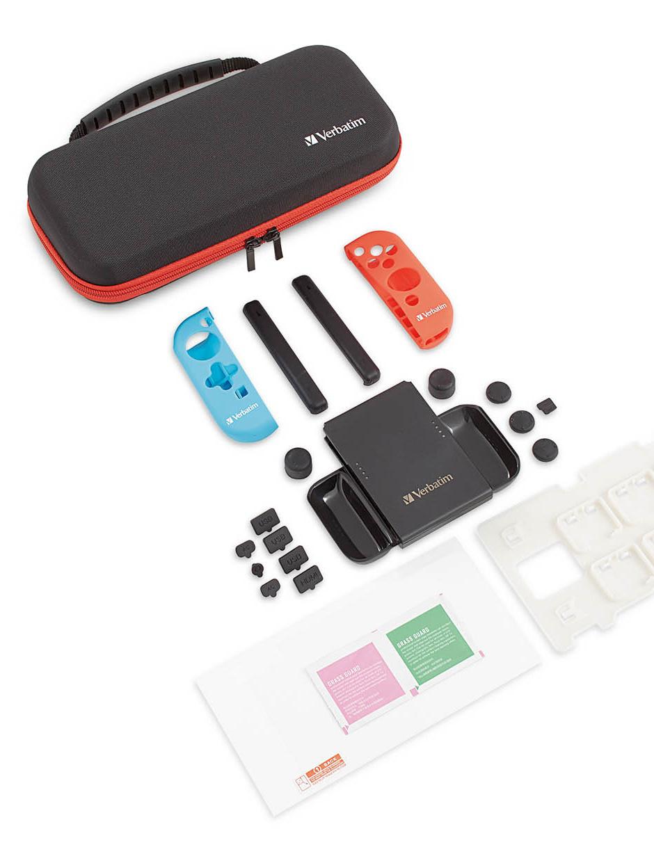 Set de Inicio Starter Kit Verbatin para Nintendo Switch Regalo Audífonos Bluetooth 2