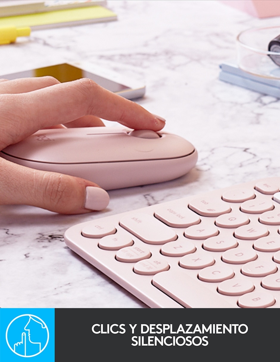 Mouse Inalámbrico pebble m350 910-005769 9
