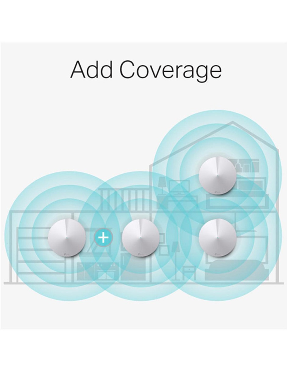 Access Point TP-Link Deco M5 4 PACK AC1300 Sistema Mesh 5