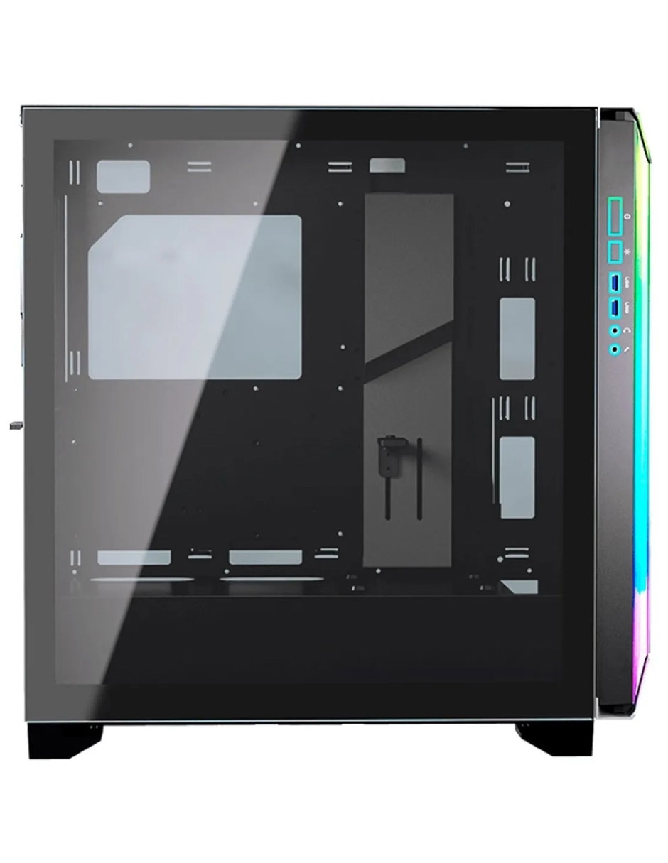 Gabinete Gamer Darkblader-G Cirstal Templado RGB ATX 2