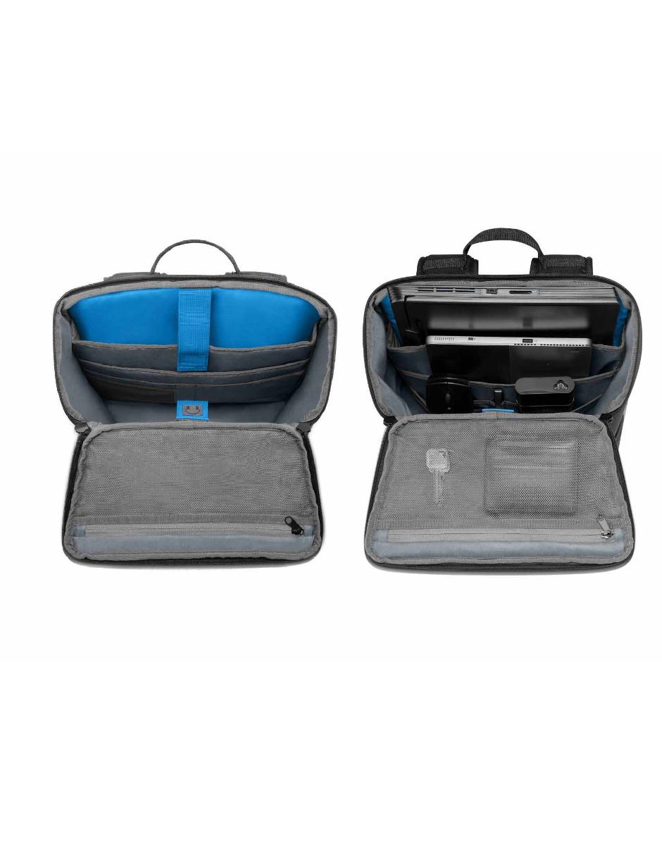 Mochila con portalaptop impermeable unisex 6