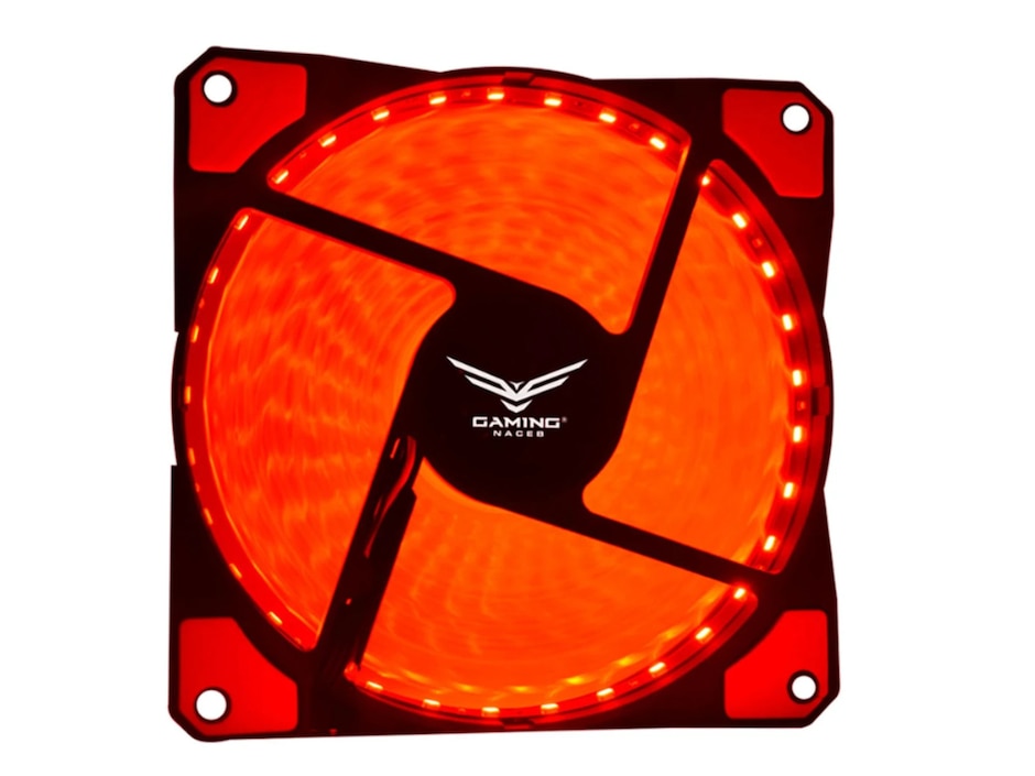 Ventilador Gamer NA-0919 12V 120 mm LED rojo NA-0919R Ventilador Gamer NA-0919 12V 120 mm LED rojo NA-0919R