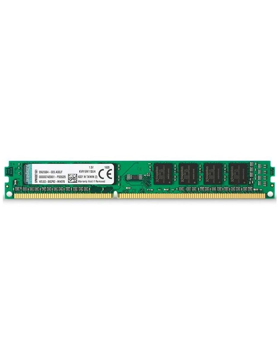 Memoria RAM DDR3 4 GB 1600 MHz Value RAM KVR16N11S8/4 2