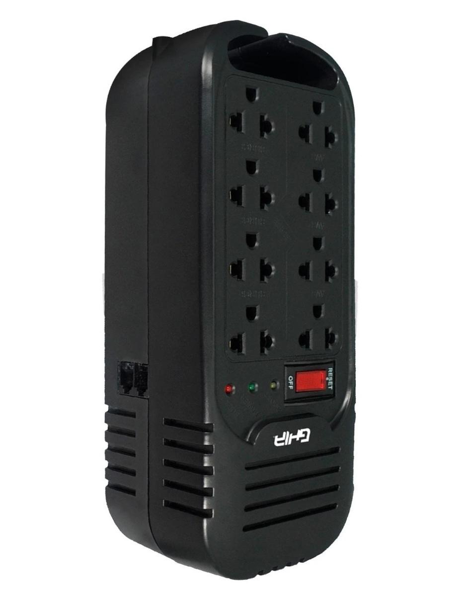 Regulador de Voltaje 2000VA/800W 8 Contactos GVR-020 2