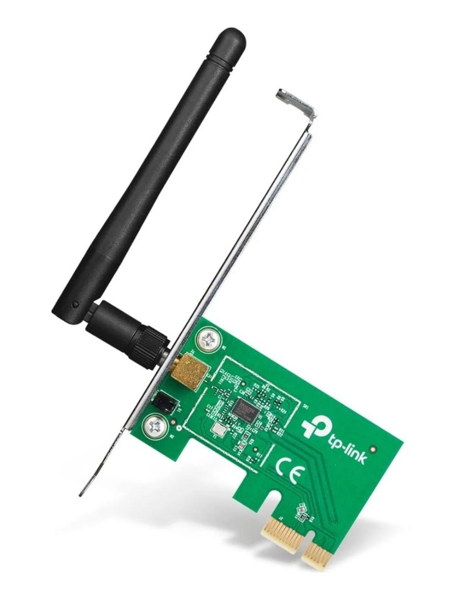 Adaptador Inalámbrico PCIe TL-WN781ND 2.4GHz 802.11n 150Mbps