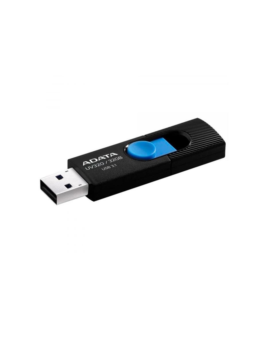 Memoria USB 32 GB 3.1 UV320 Retráctil Flash Drive negro AUV320-32G-RBKBL 3