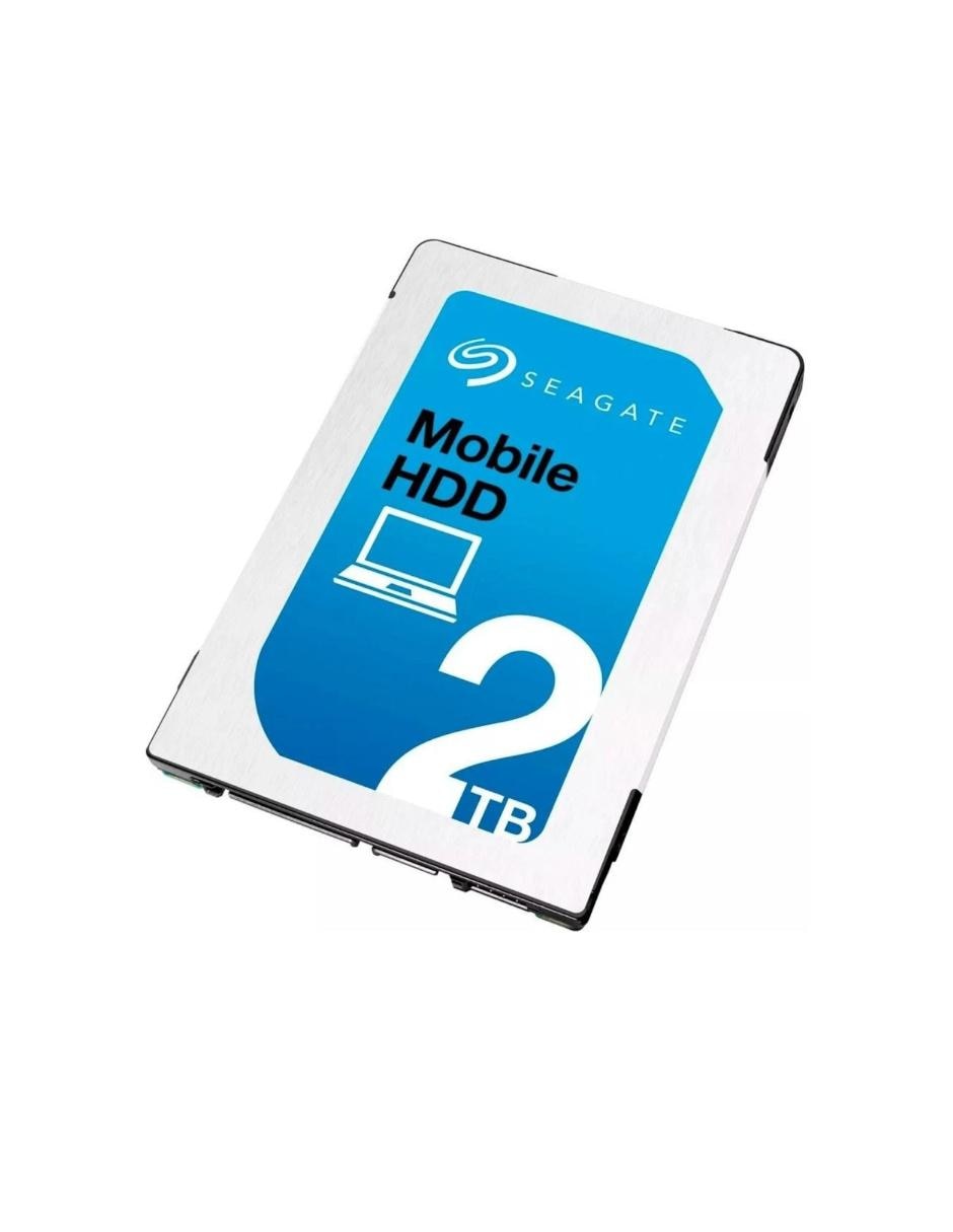Disco Duro 2TB Laptop Mobile 5400RPM 2.5 128MB SATA ST2000LM007 3