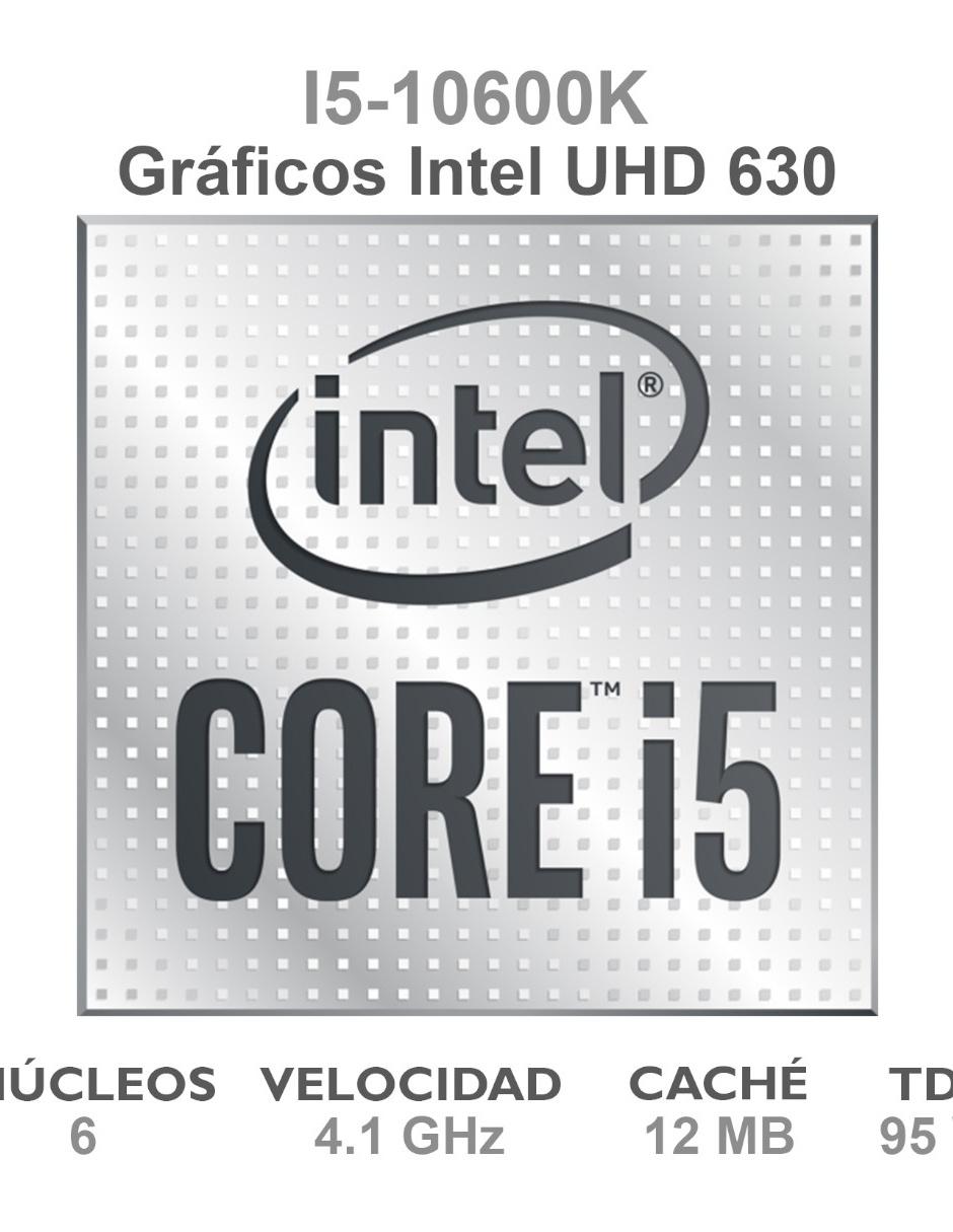 Procesador Core I5 10600K 3.8 GHz 6 Core 12MB BX8070110600K 2
