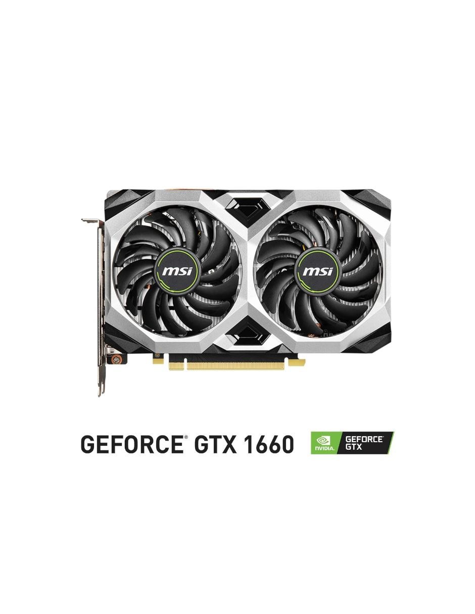 Tarjeta de Video GeForce GTX 1660 Super Ventus XS OC 6GB GDDR6 912-V375-279 2