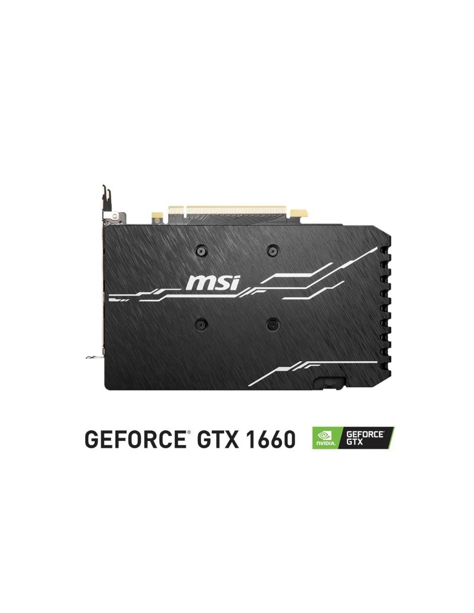 Tarjeta de Video GeForce GTX 1660 Super Ventus XS OC 6GB GDDR6 912-V375-279 3