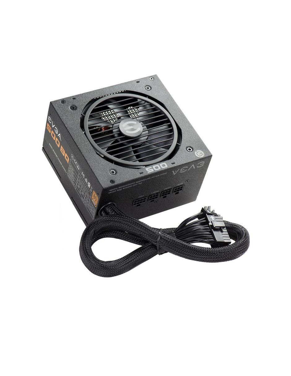Fuente de Poder 500BQ 500W 80 Plus Bronze Semi Modular 110-BQ-0500-K1