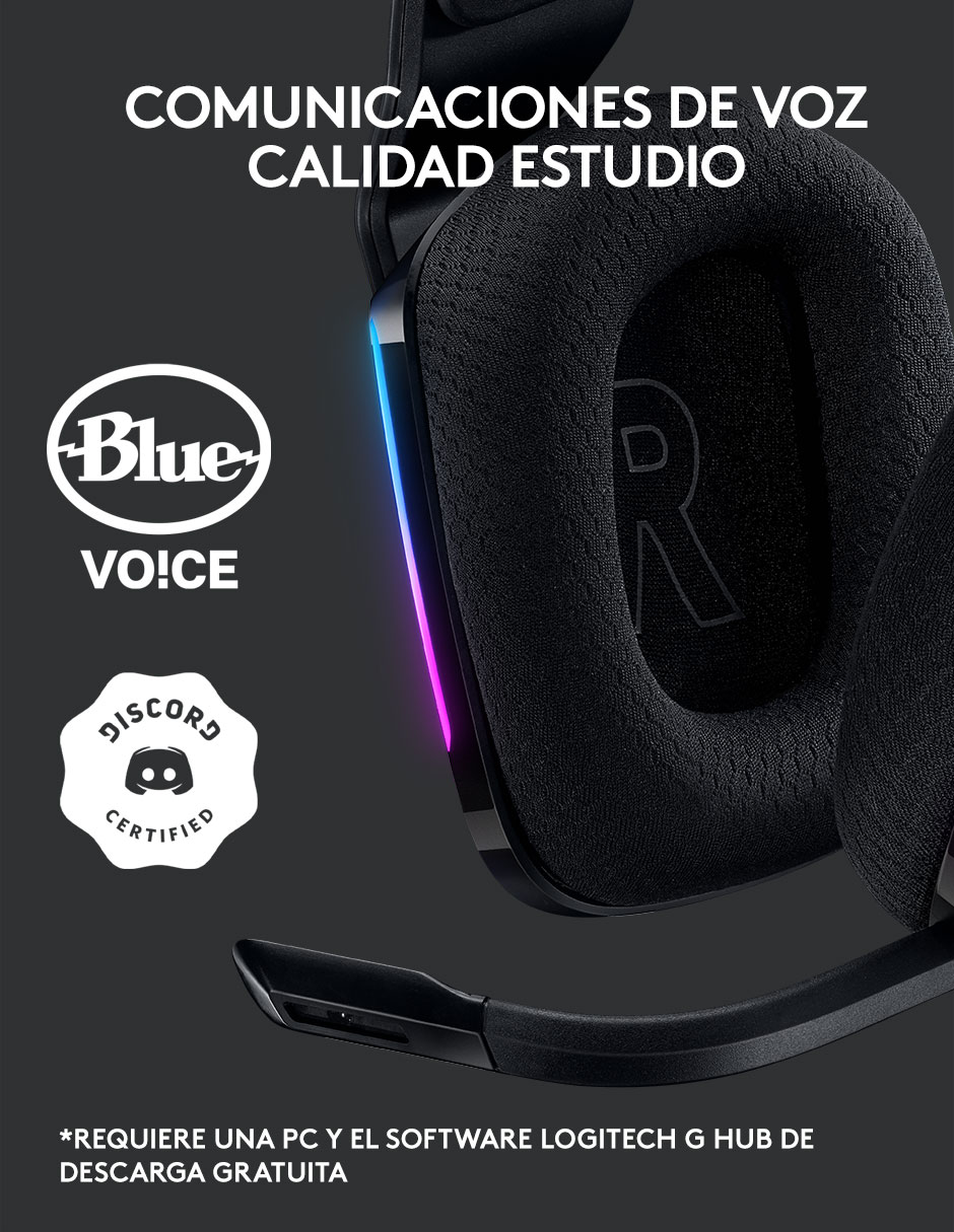 Audífonos Inalámbricos G733 negro 6