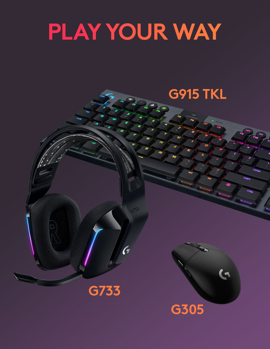 Audífonos Inalámbricos G733 negro 9
