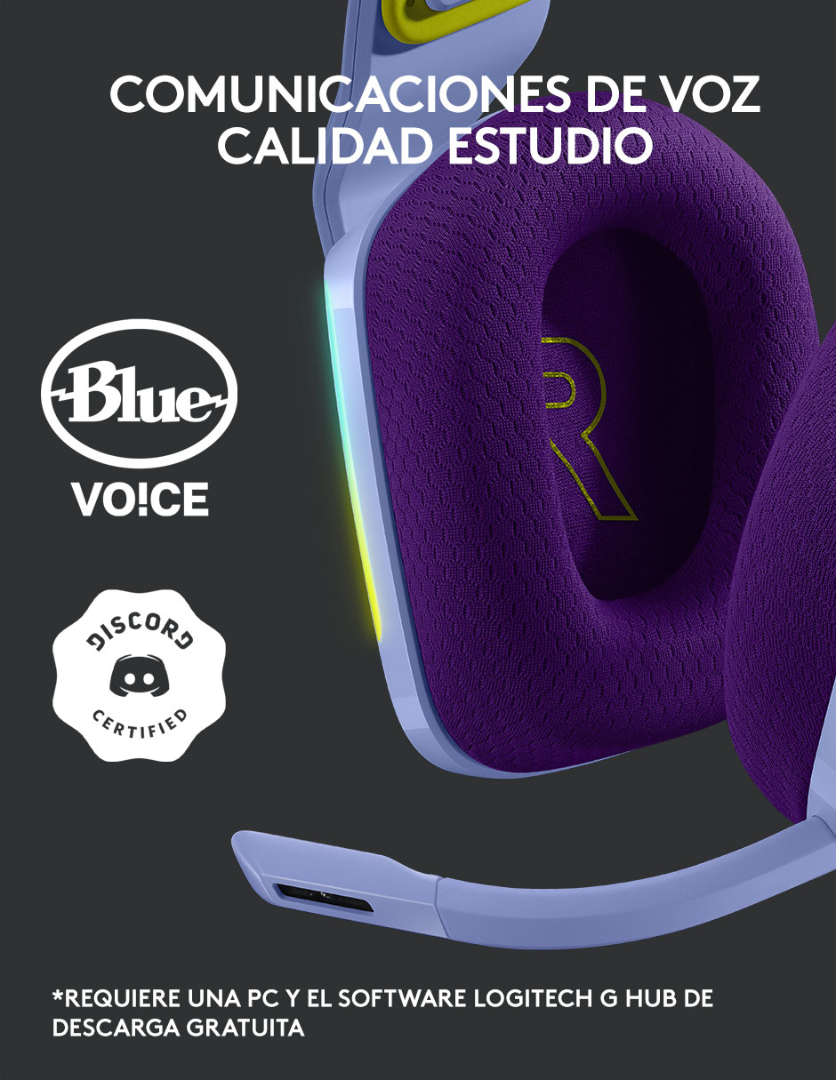 Audífonos Over-Ear G733 inalámbricos con cancelación de ruido 8