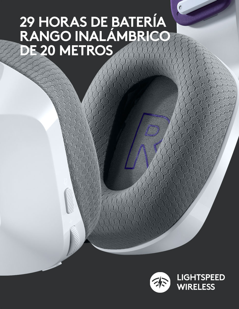 Audífonos gamer Over-Ear G733 inalámbricos con cancelación de ruido 3