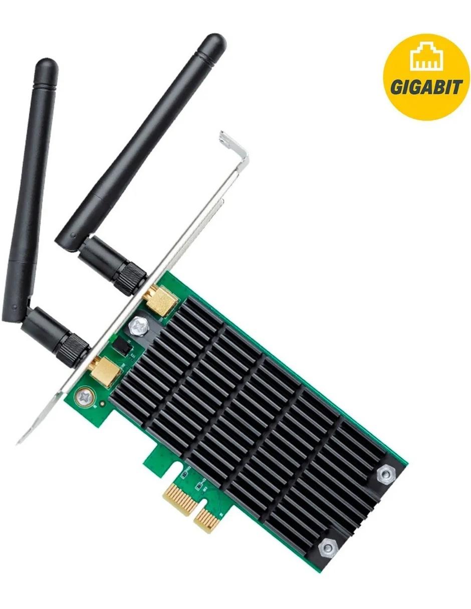 Adaptador Inalámbrico PCIe Archer T4E Dual Band 802.11AC 1200Mbps 3