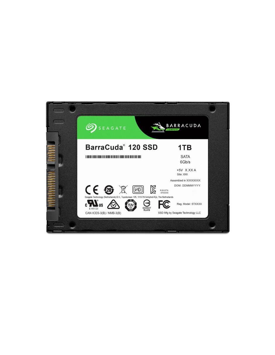 Unidad de Estado Solido SSD 1TB Barracuda 120 SATA 2.5 ZA1000CM1A003 2